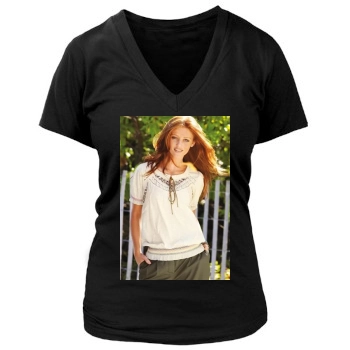 Cintia Dicker Women's Deep V-Neck TShirt