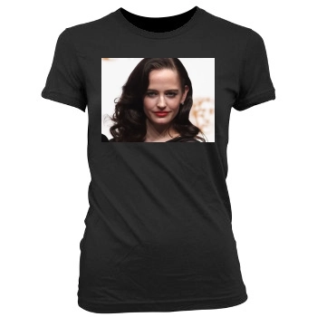 Eva Green Women's Junior Cut Crewneck T-Shirt