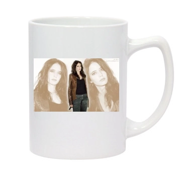 Eva Green 14oz White Statesman Mug