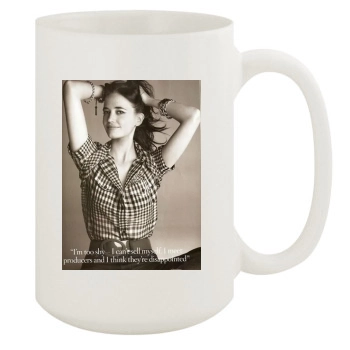 Eva Green 15oz White Mug