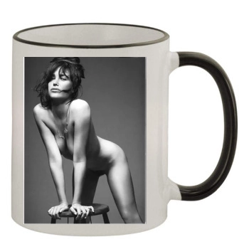 Eva Green 11oz Colored Rim & Handle Mug