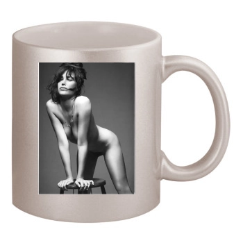 Eva Green 11oz Metallic Silver Mug