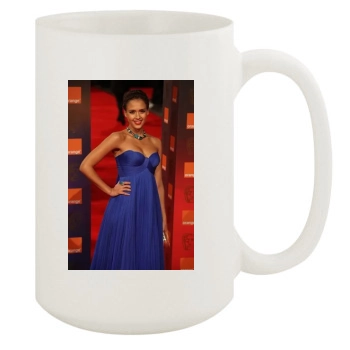 Jessica Alba 15oz White Mug