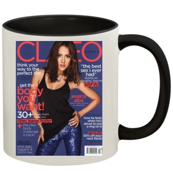 Jessica Alba 11oz Colored Inner & Handle Mug