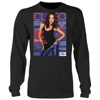 Jessica Alba Men's Heavy Long Sleeve TShirt