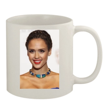 Jessica Alba 11oz White Mug