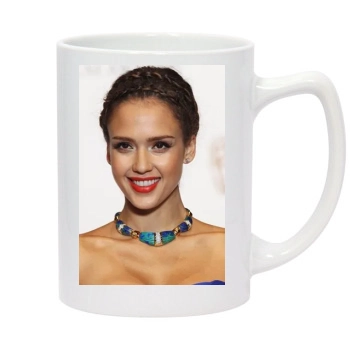 Jessica Alba 14oz White Statesman Mug