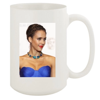 Jessica Alba 15oz White Mug