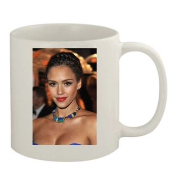 Jessica Alba 11oz White Mug