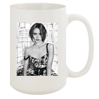 Jessica Alba 15oz White Mug