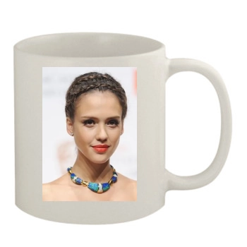 Jessica Alba 11oz White Mug