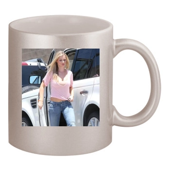 Joanna Krupa 11oz Metallic Silver Mug