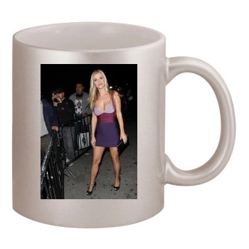 Joanna Krupa 11oz Metallic Silver Mug