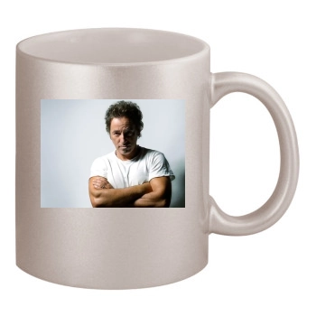 Bruce Springsteen 11oz Metallic Silver Mug