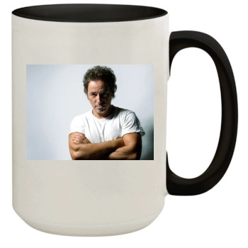 Bruce Springsteen 15oz Colored Inner & Handle Mug