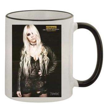 Taylor Momsen 11oz Colored Rim & Handle Mug