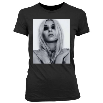 Taylor Momsen Women's Junior Cut Crewneck T-Shirt