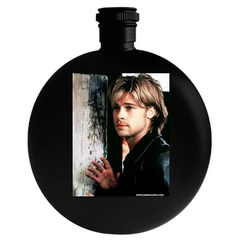 Brad Pitt Round Flask