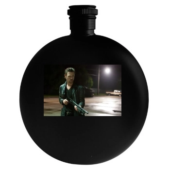 Brad Pitt Round Flask