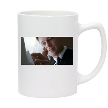 Brad Pitt 14oz White Statesman Mug