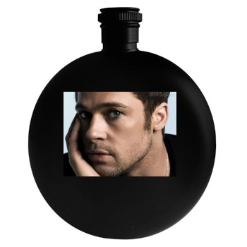 Brad Pitt Round Flask