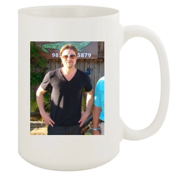 Brad Pitt 15oz White Mug