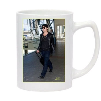 Brad Pitt 14oz White Statesman Mug