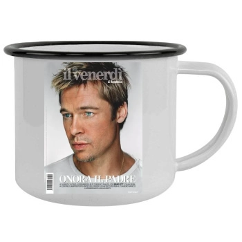 Brad Pitt Camping Mug