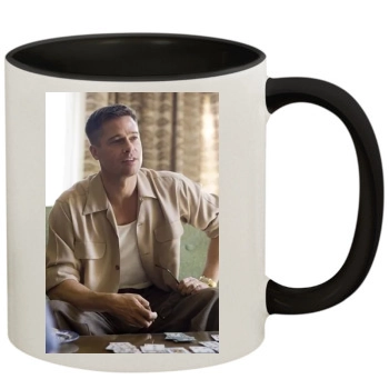 Brad Pitt 11oz Colored Inner & Handle Mug