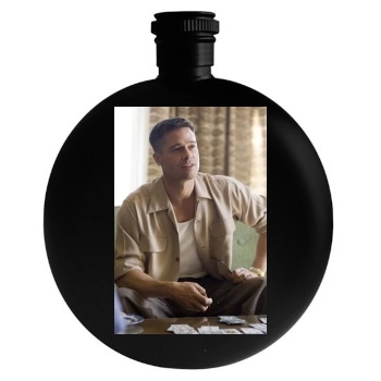 Brad Pitt Round Flask