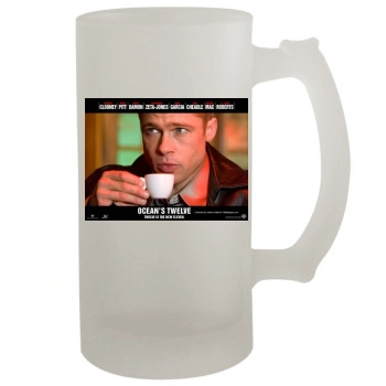 Brad Pitt 16oz Frosted Beer Stein