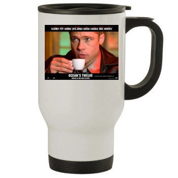 Brad Pitt Stainless Steel Travel Mug