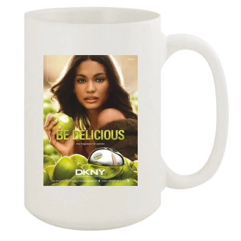 Chanel Iman 15oz White Mug