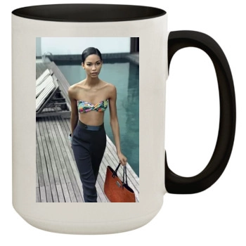 Chanel Iman 15oz Colored Inner & Handle Mug