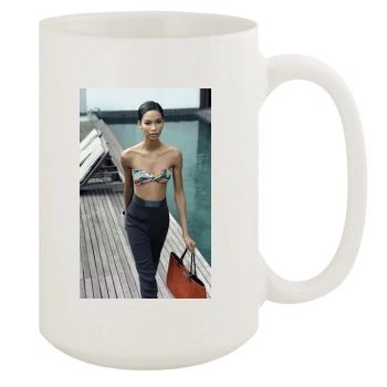 Chanel Iman 15oz White Mug