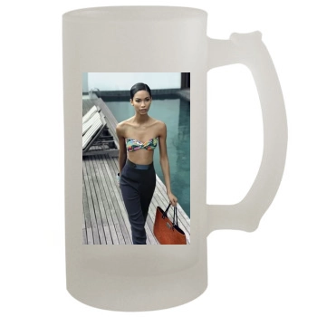 Chanel Iman 16oz Frosted Beer Stein