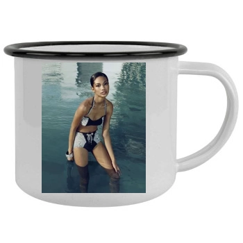 Chanel Iman Camping Mug