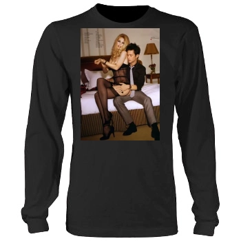 Claudia Schiffer Men's Heavy Long Sleeve TShirt