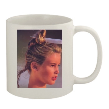 Claudia Schiffer 11oz White Mug