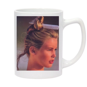 Claudia Schiffer 14oz White Statesman Mug