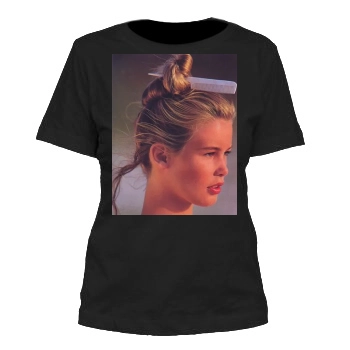 Claudia Schiffer Women's Cut T-Shirt