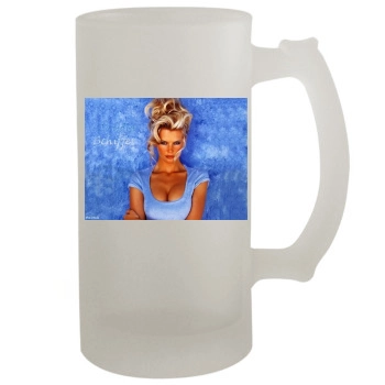 Claudia Schiffer 16oz Frosted Beer Stein