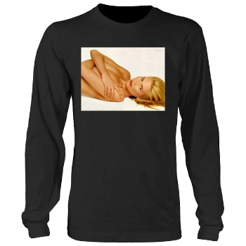 Claudia Schiffer Men's Heavy Long Sleeve TShirt