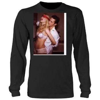 Claudia Schiffer Men's Heavy Long Sleeve TShirt