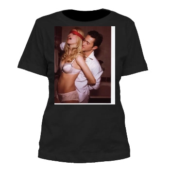 Claudia Schiffer Women's Cut T-Shirt