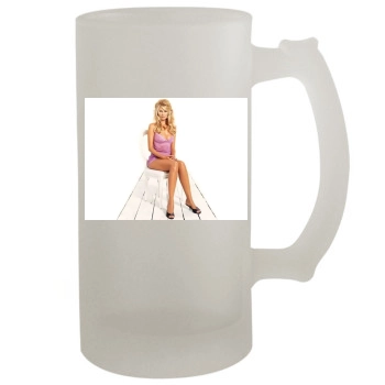 Claudia Schiffer 16oz Frosted Beer Stein