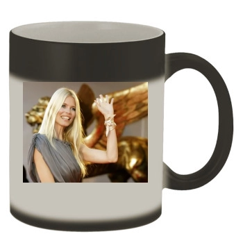 Claudia Schiffer Color Changing Mug