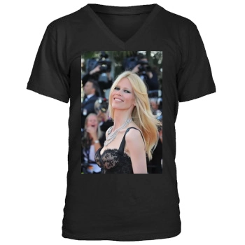 Claudia Schiffer Men's V-Neck T-Shirt