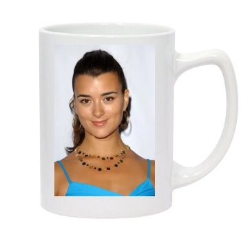 Cote De Pablo 14oz White Statesman Mug