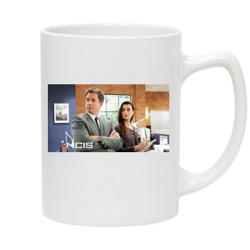 Cote De Pablo 14oz White Statesman Mug